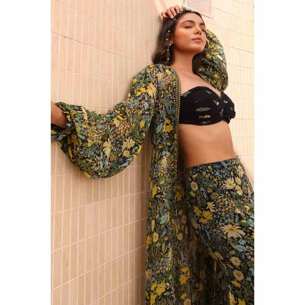 Baise Gaba Rio Bandeau Crop Top