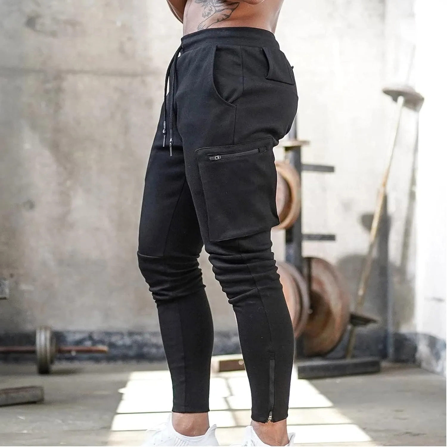Cargo Pants for Men Work Hip Hop Pants Mens Cargo Pants Cotton Sweatpants Fashion Joggers Sports Long Pants Trousers
