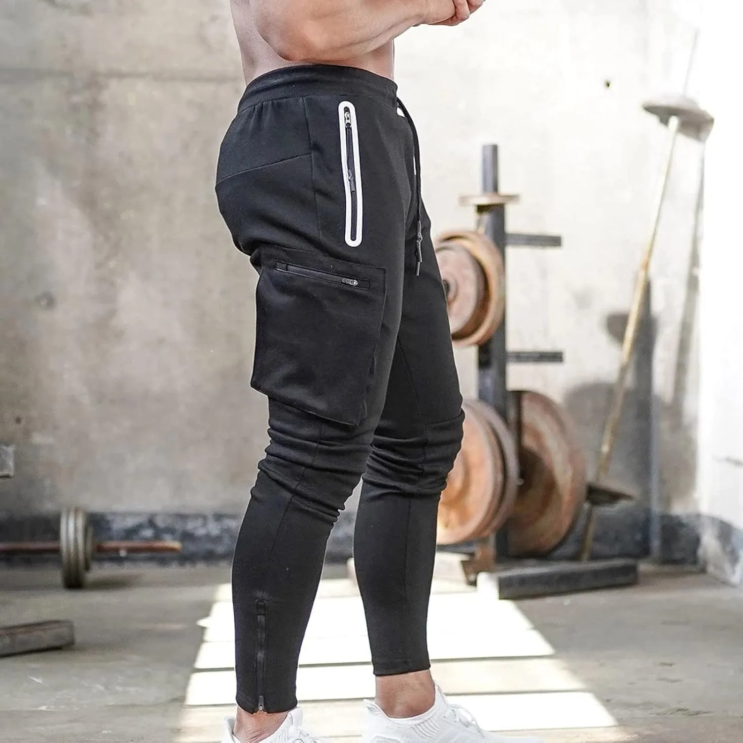 Cargo Pants for Men Work Hip Hop Pants Mens Cargo Pants Cotton Sweatpants Fashion Joggers Sports Long Pants Trousers