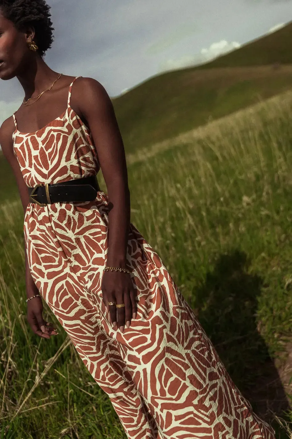 Dannika Printed Jumpsuit - FINAL SALE