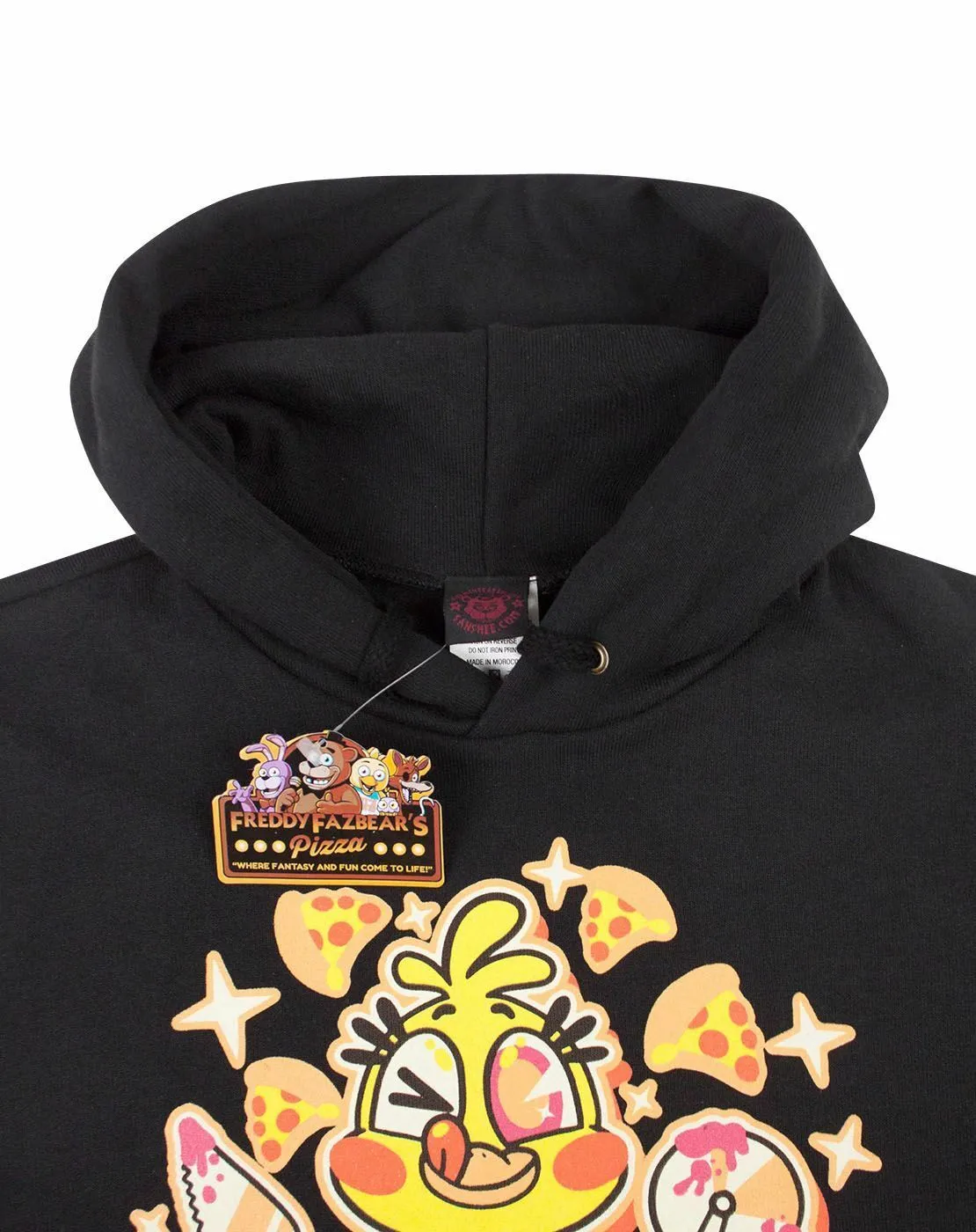 Five Nights At Freddy's Womens Black Hoodie