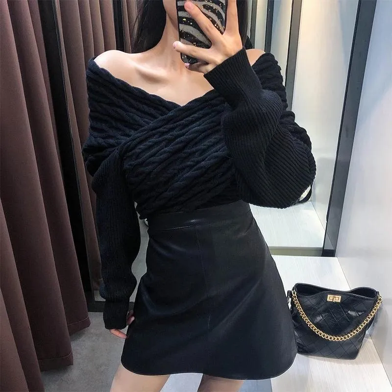 Gabriedy Ruched Sweaters