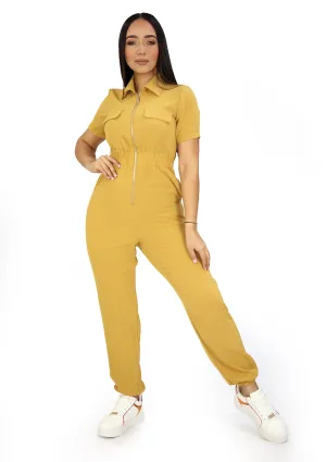 LPAIR2J Khaki Jumpsuit de Mujer