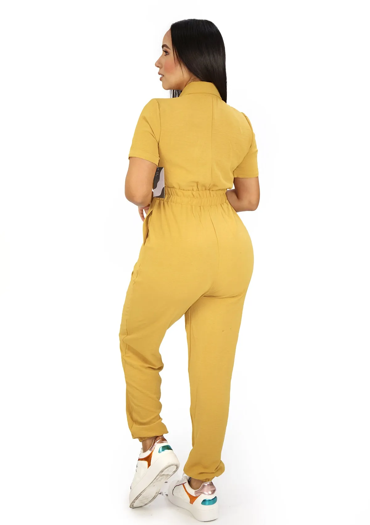 LPAIR2J Khaki Jumpsuit de Mujer