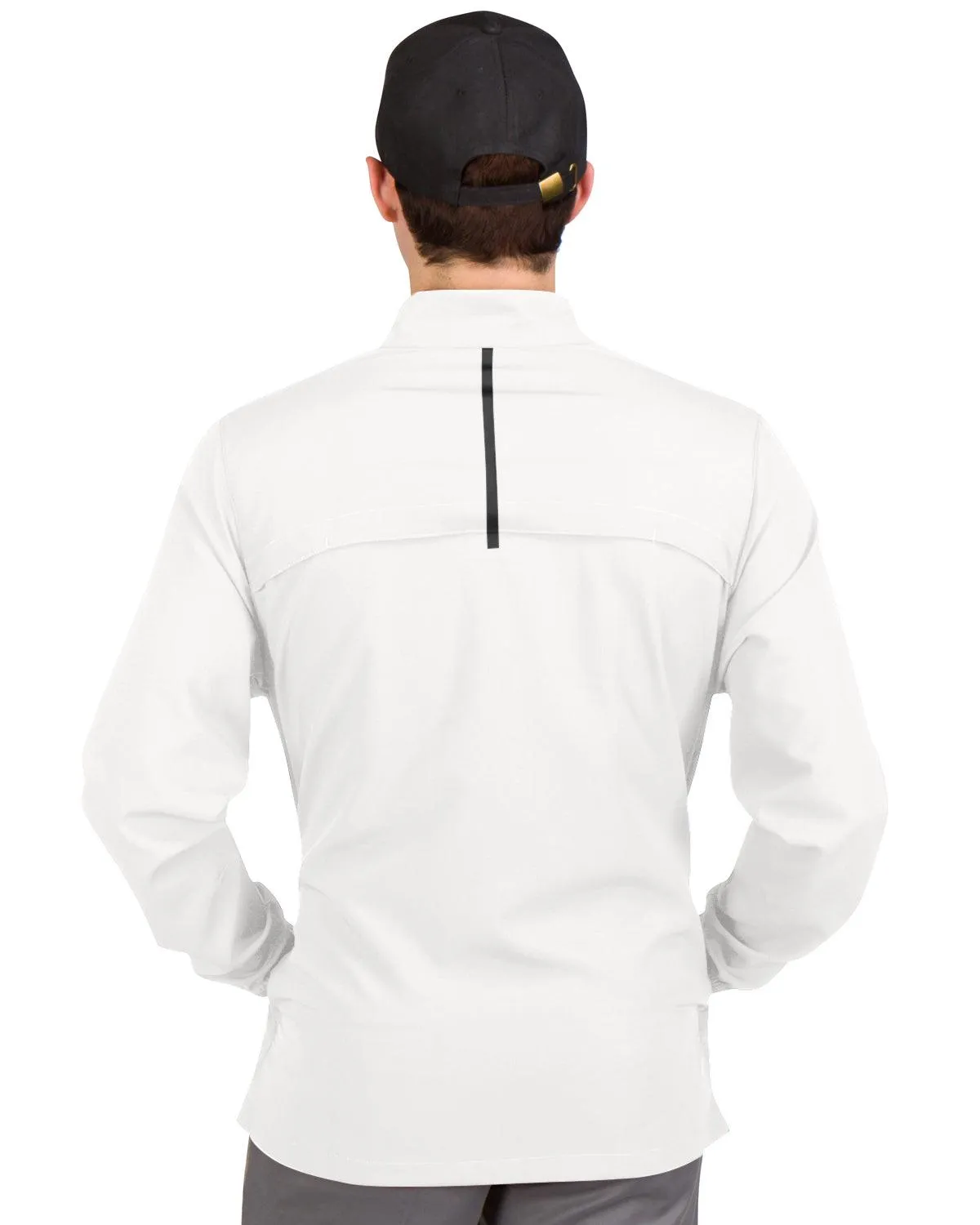 Mens Golf Zippered Windbreaker Jacket