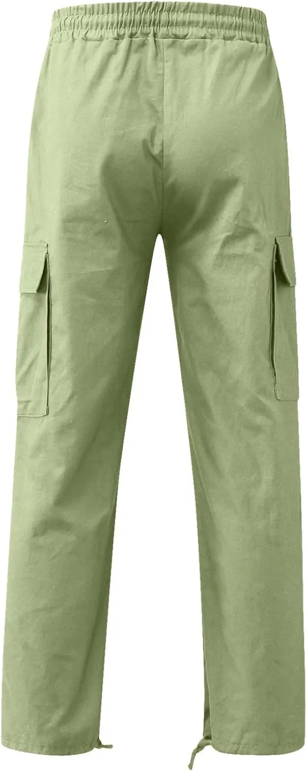 Mens Sweatpants with Pockets Big and Tall for Men Loose Fit Drawstring Pockets Sweatpants Athletic Workout Sweat Pants