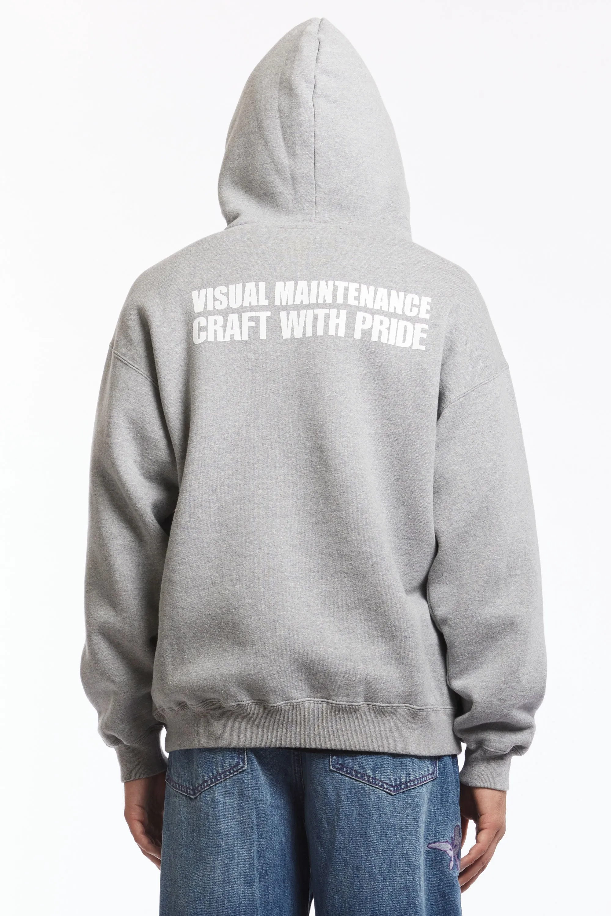 NH X SUBWARE . HOODED SWEATSHIRT GREY