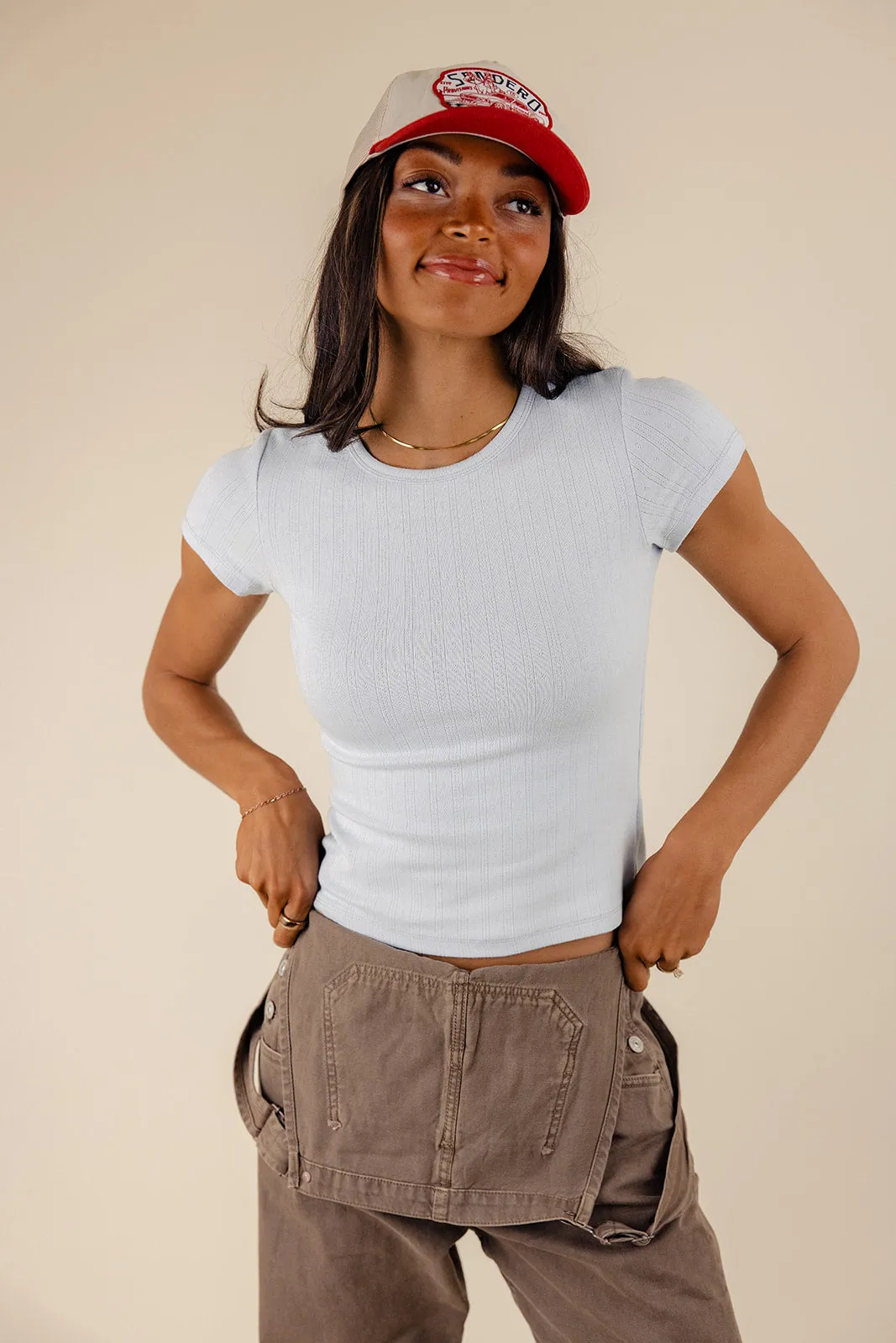 Not That Complicated Pointelle Tee