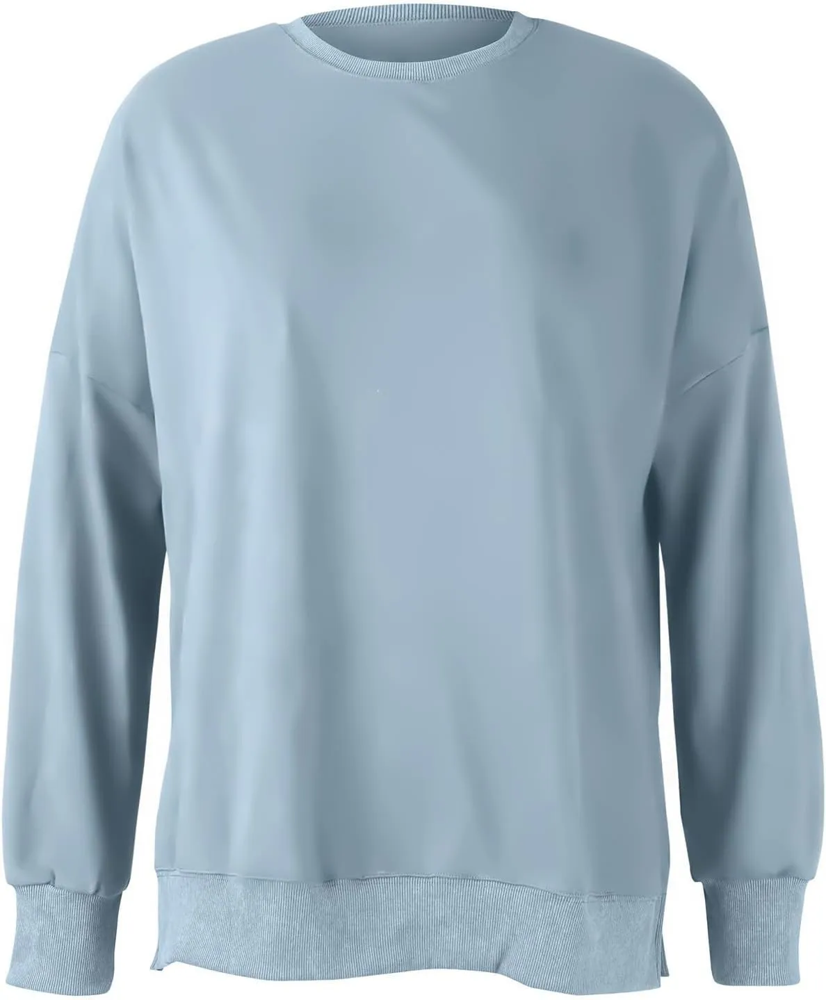 Oversized Sweatshirt for Women Casual Loose Cozy Sweater Long Sleeve Crewneck Lightweight Pullover 2024 Fall Clothes