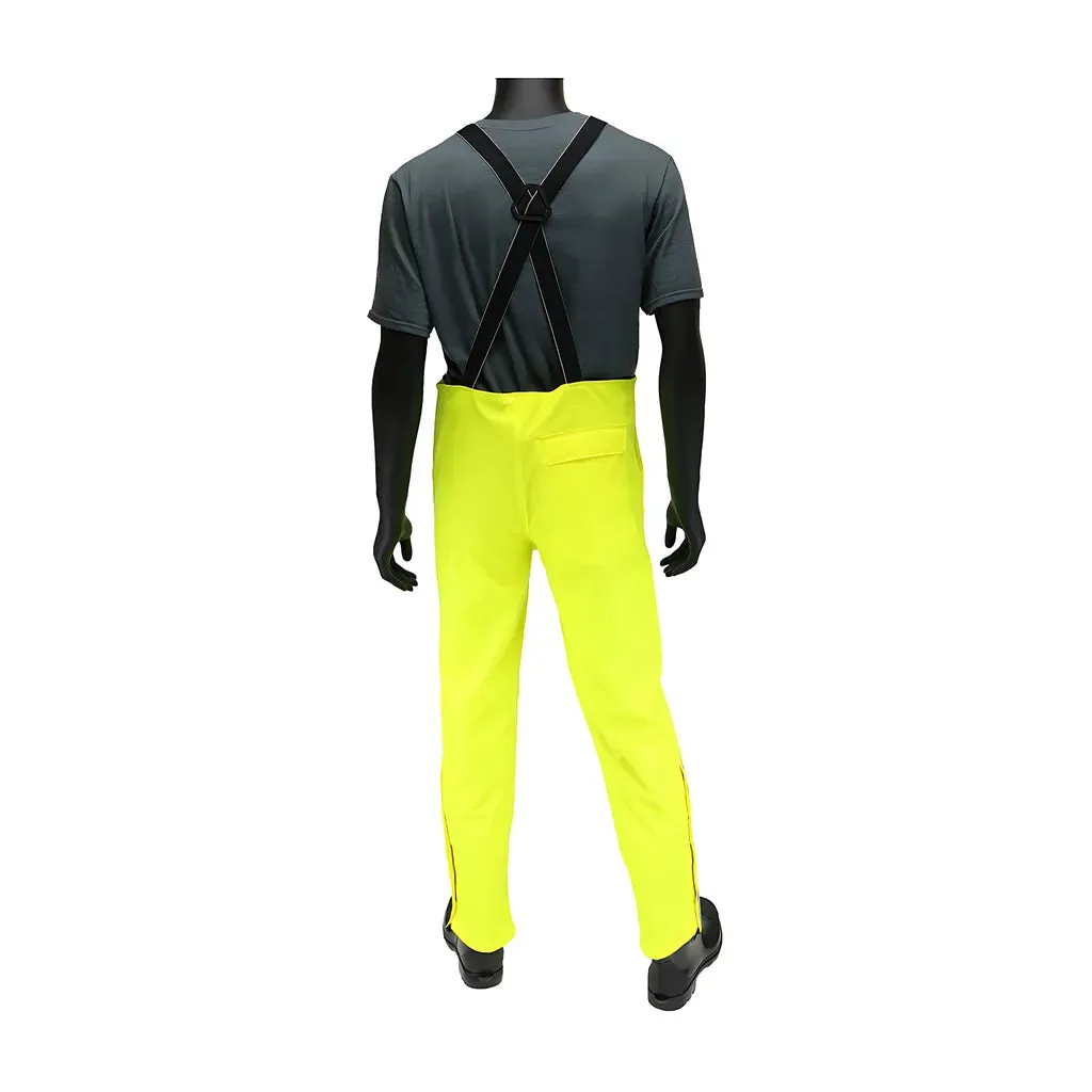 West Chester 4540B/XL Hi-Vis Stretch Bib Overalls