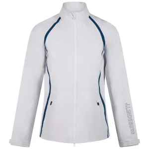Womens Coral Rain Jacket White - AW23